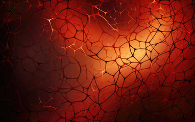 Wall Mural - Volumetric Digital Abstract Background