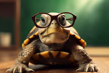 Generative AI.
A Spectacled Turtle