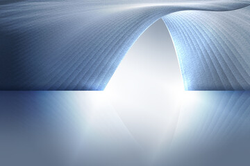 Poster - Artificial interior space concrete texture scene texture background