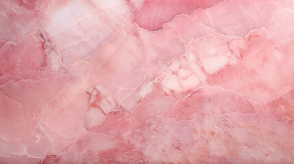 Pink marble background with Generative Ai. Natural granite floor. Stone wall.