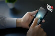© Kyohei Kaneko - スマホに出る着信の通知 Notification of message on Smartphone