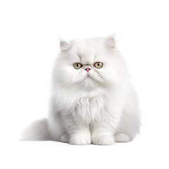 Canvas Print - white Persian cat