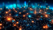 © REC Stock Footage - A network of interwoven connections, digitally connected society. Generative AI
