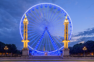 Wall Mural - Bordeaux by Night, France