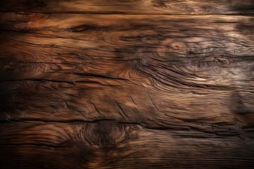 Wooden background with enough copy space texture surface, Generated by ai.
