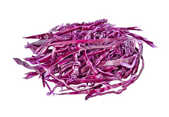 Wall Mural - sliced of red cabbage transparent png