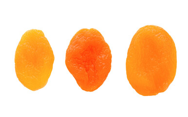 Canvas Print - Dry apricots fruit transparent png