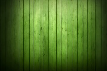 Green wooden planks background. Wooden texture. Green wood texture. Wood plank background Perfect for a natural or vintage theme. Generative AI