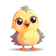 Wall Mural - Colorful baby chick artwork to inspire creativity and joy