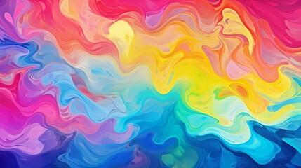 a vibrant and dynamic abstract background with colorful waves and swirling patterns