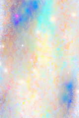 Wall Mural - Opalescent Hologram Abstract Background