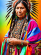 Native American elderly woman