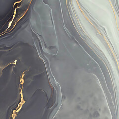 Abstract fluid marble pattern background. Generative AI