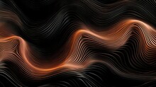 Many Warped Moiré Patterns Arranged On A Black Background, In The Style Of Caras Ionut, Vray Tracing, Cute And Dreamy, Subtle Surface Decoration / Generative AI