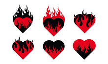 Big Bundle Of Heart With Fire Element