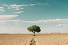 A Tree In A Desert