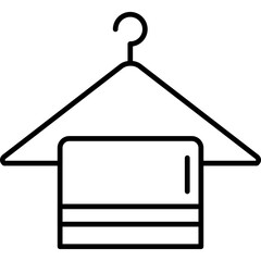 Sticker - Towel Hanger Icon