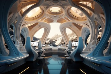 futuristic interior design