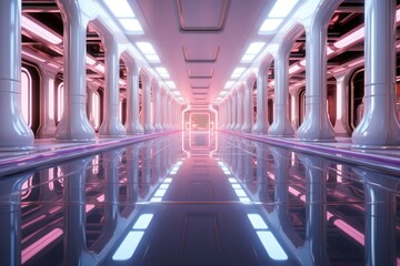 futuristic interior design