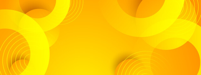 Abstract geometric yellow color elegant background. vector illustration