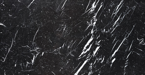 Wall Mural - Texture of a black marble surface