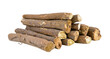 Liquorice roots isolated on transparent png