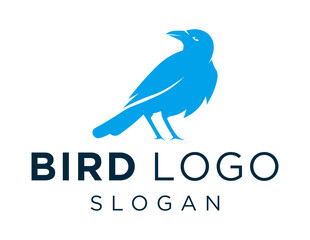 Wall Mural - Logo about Bird on a white background. created using the CorelDraw application.