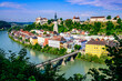 © fottoo - historic buildings at the old town of Burghausen - Germany