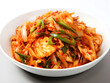 © Ducka_house - Kimchi pickles, Korean kimchi salad recipe, A Traditional Korean Side Dish Bursting with Flavor, Tangy and Spicy: Explore the Flavors of Kimchi, a Popular Korean Food | Generative AI