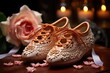 stock photo of Ballet Shoe advertising photography