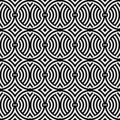 Leinwandbilder - Herringbone pattern. Seamless geometric art deco design background. Vector image