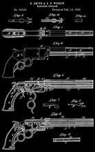 Pistol 1854 Patent