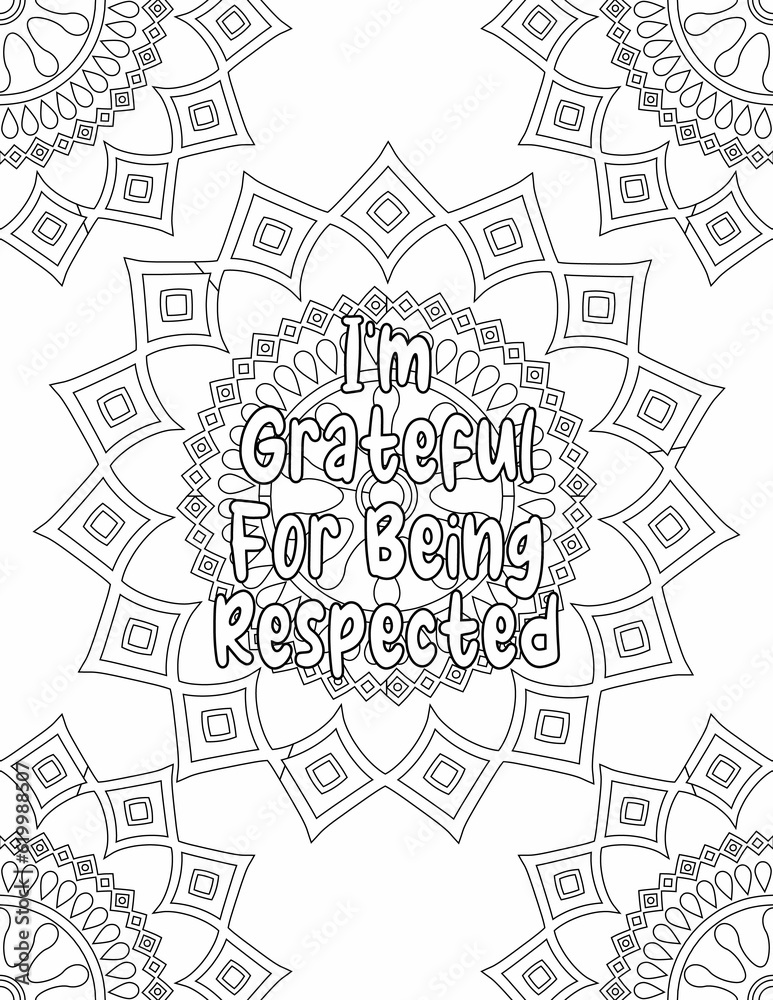 Affirmation Coloring Pages Mandala - 1000 F 619988507 XBpmUylJtJxYeeITGcn4G5AujXZBxzng 