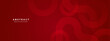 © Roisa - Geometric red wallpaper for certificate, presentation, landing page