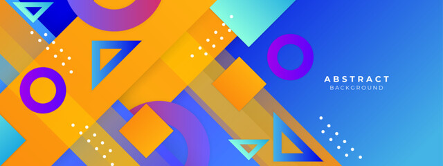 Modern abstract background with different colors. vector illustration