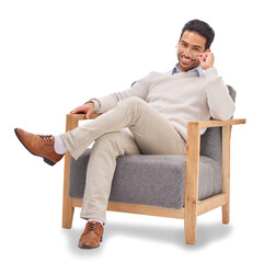 Sticker - Counselling, therapy and portrait of asian man therapist on isolated, transparent or png background. Psychology, help and male mental health expert happy with service career, advice or guidance