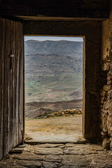 Wall Mural - Ancient rock monastery David Garedji in Georgia