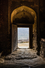 Wall Mural - Ancient rock monastery David Garedji in Georgia