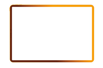 gold tablet on the png background