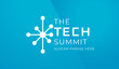 logo graphic design of annual event summit and title made for Technology theme - annual convention for tech