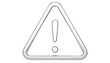 © Iman - exclamation mark - Warning sign on transparent background