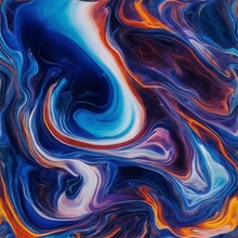 Abstract Colorful Background With Blue And Red Colors