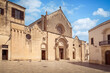 The facade of the Basilica of Saint Catherine of Alexandria, Galatina, Lecce