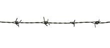 Barbed Wire On Transparent Background (png)
