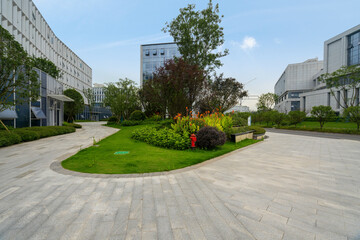 Leinwandbilder - Office Building in Science and Technology Industrial Park