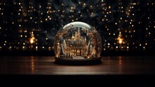 Christmas Snow Globe Decor