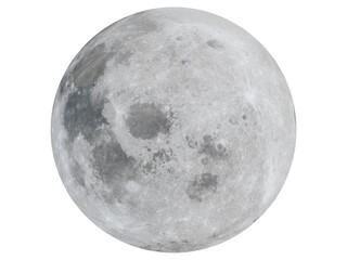 Wall Mural - full moon showing the details of astronomical northern