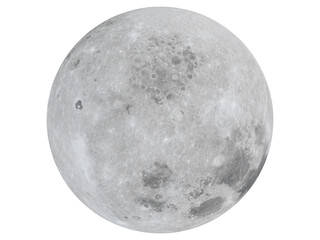 Wall Mural - full moon lights up in the night.