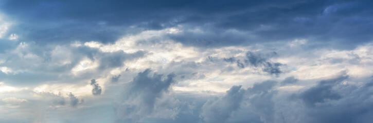 Wall Mural - beautiful cloudy sky. cloudy sky as abstract background
