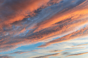 Wall Mural - beautiful cloudy sky. cloudy sky as abstract background